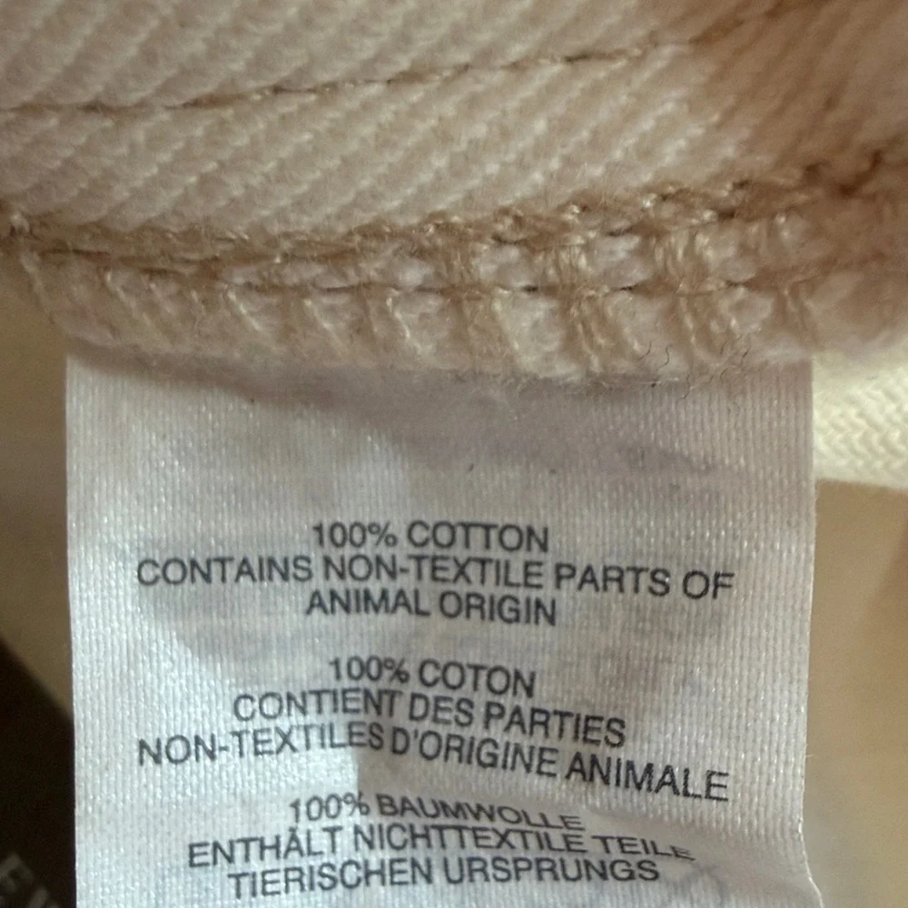 NWT J.Crew 770 Straight-fit jean in rinsed white size 34x32